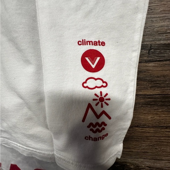 Vast Life White Short Sleeve Tee with Red Logo - Picture 5 of 6